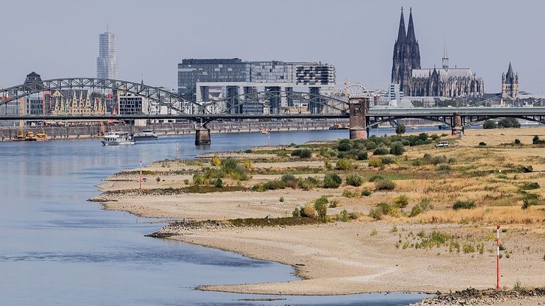 Le Rhin au plus bas : le transport fluvial vers Anvers sous pression