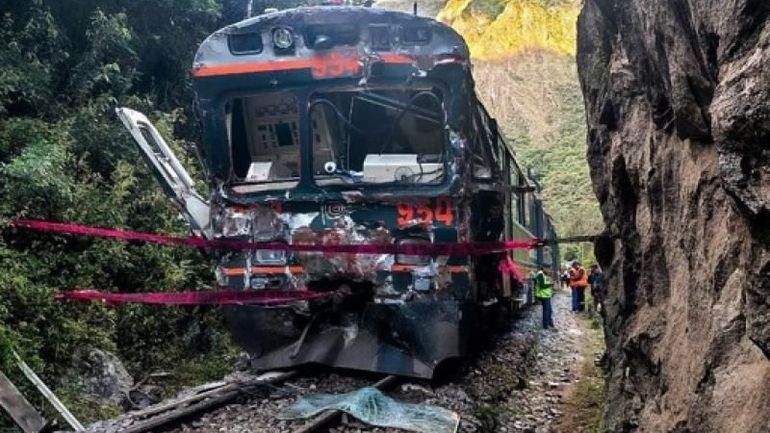Pérou : au moins un mort et 40 blessés dans un accident de train au Machu Picchu