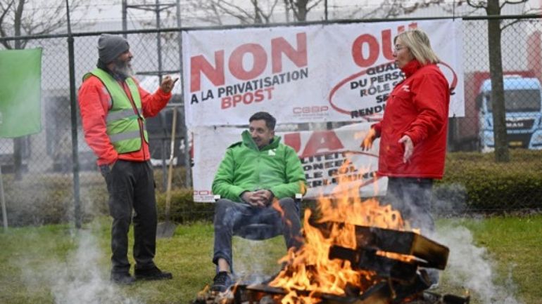La grève chez Bpost se poursuit, de nouvelles négociations sont prévues