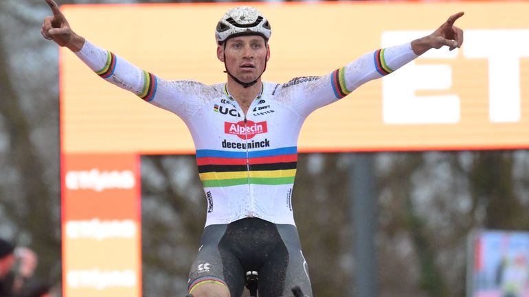 Retour gagnant pour le patron : parti dernier et victime d'une chute, Mathieu van der Poel triomphe à Namur Retour gagnant pour le patron : parti dernier et victime d'une chute, Mathieu van der Poel triomphe à Namur