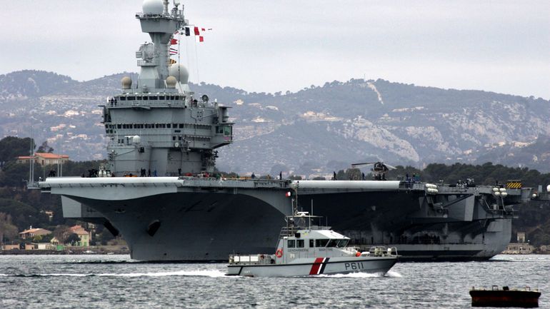 Le porte-avions français Charles-De-Gaulle localisé en Méditerranée orientale grâce à une application de sport