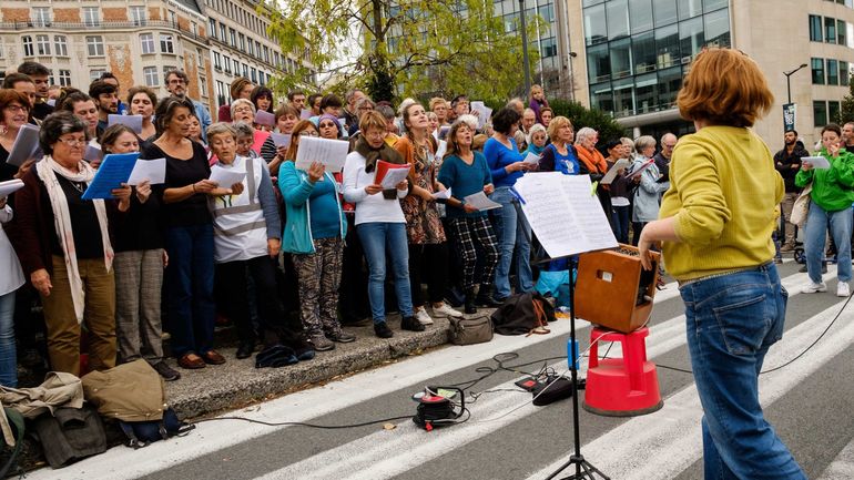 Militer en chantant : des chorales engagées au coeur du cortège ce 8 mars