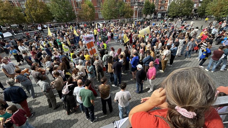 Saint-Gilles : quelques 500 habitants se mobilisent contre le crime organisé en lien avec le trafic de drogues