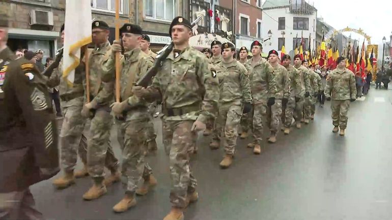 "On va essayer que ça ne se reproduise pas": à Bastogne, commémoration du 81e anniversaire de la Bataille des Ardennes "On va essayer que ça ne se reproduise pas": à Bastogne, commémoration du 81e anniversaire de la Bataille des Ardennes
