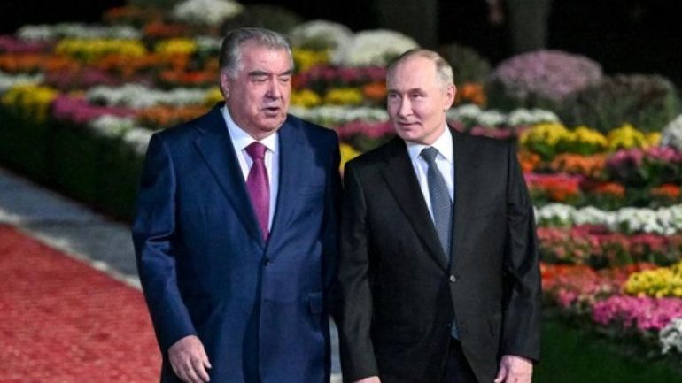 Vladimir Poutine est arrivé au Tadjikistan pour une visite de trois jours