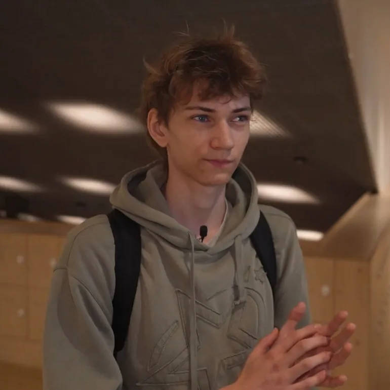 Trevori, 17 ans, élève à Tallinn.