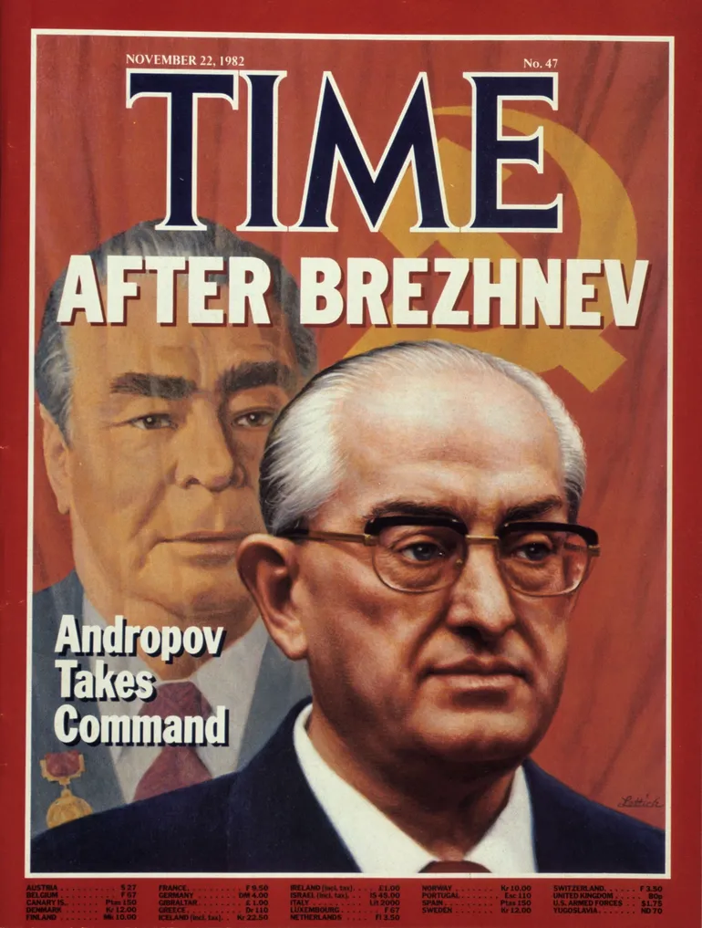 La couverture du Time du 22 novembre 1982.