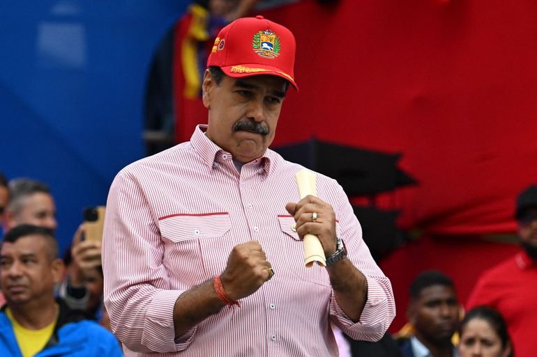 Nicolas Maduro le 1er décembre 2025 à Caracas