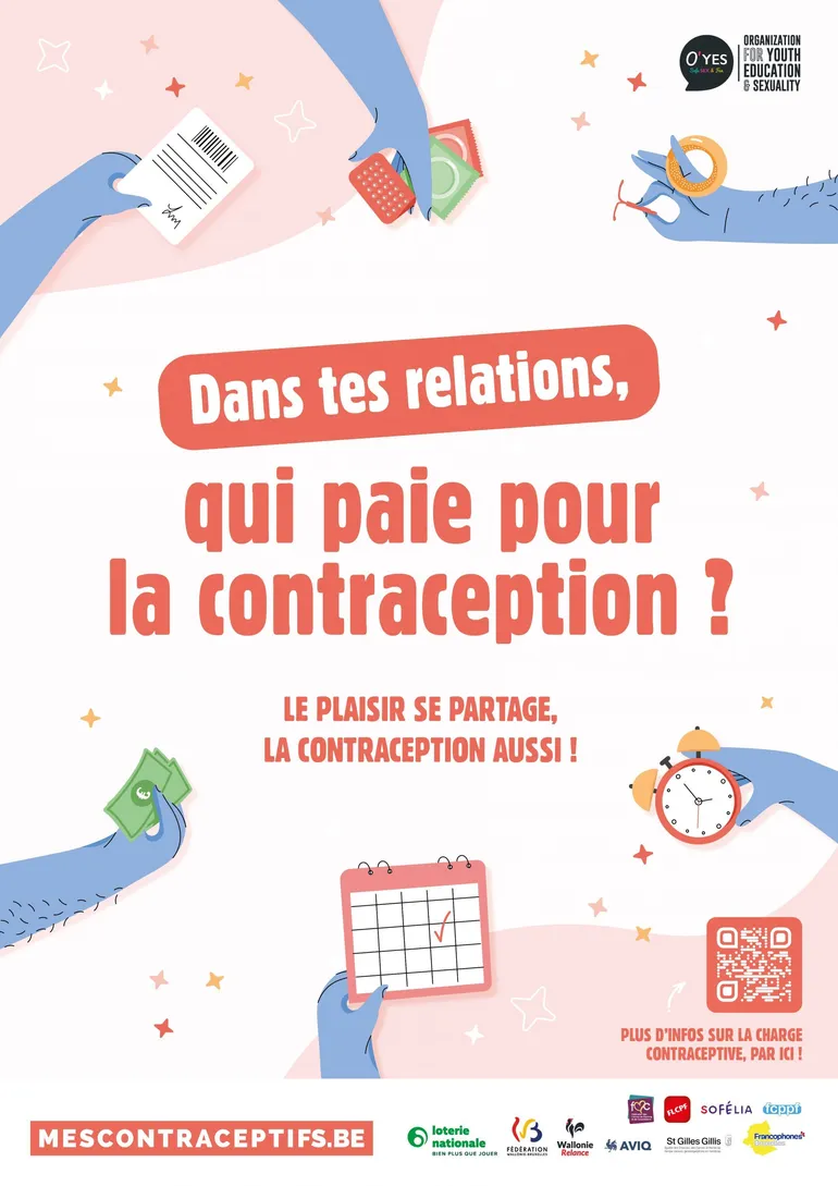 Le coût de la contraception n’est pas souvent partagé au sein d’un couple.
