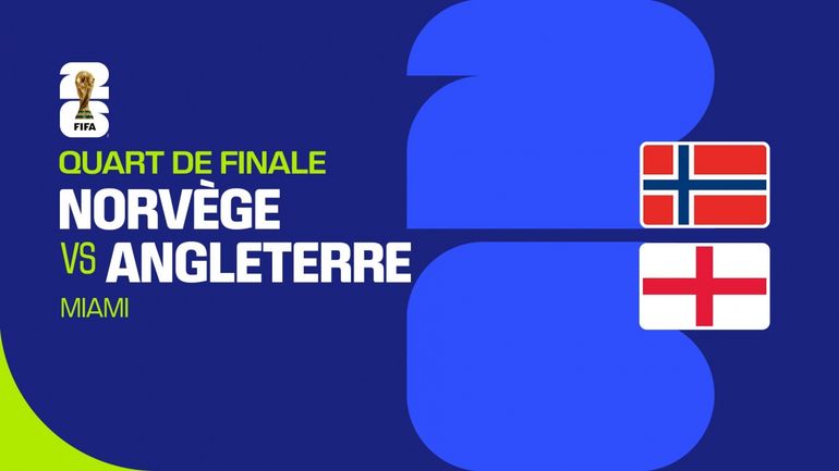 Quart de Finale : Norvège - Angleterre