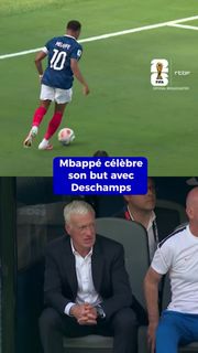 Mbappé ne voulait célébrer ce but qu'avec une seule personne.