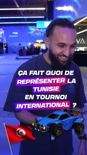 Imaginaxion, coach de la Tunisie pour l'ENC sur "Rocket League"