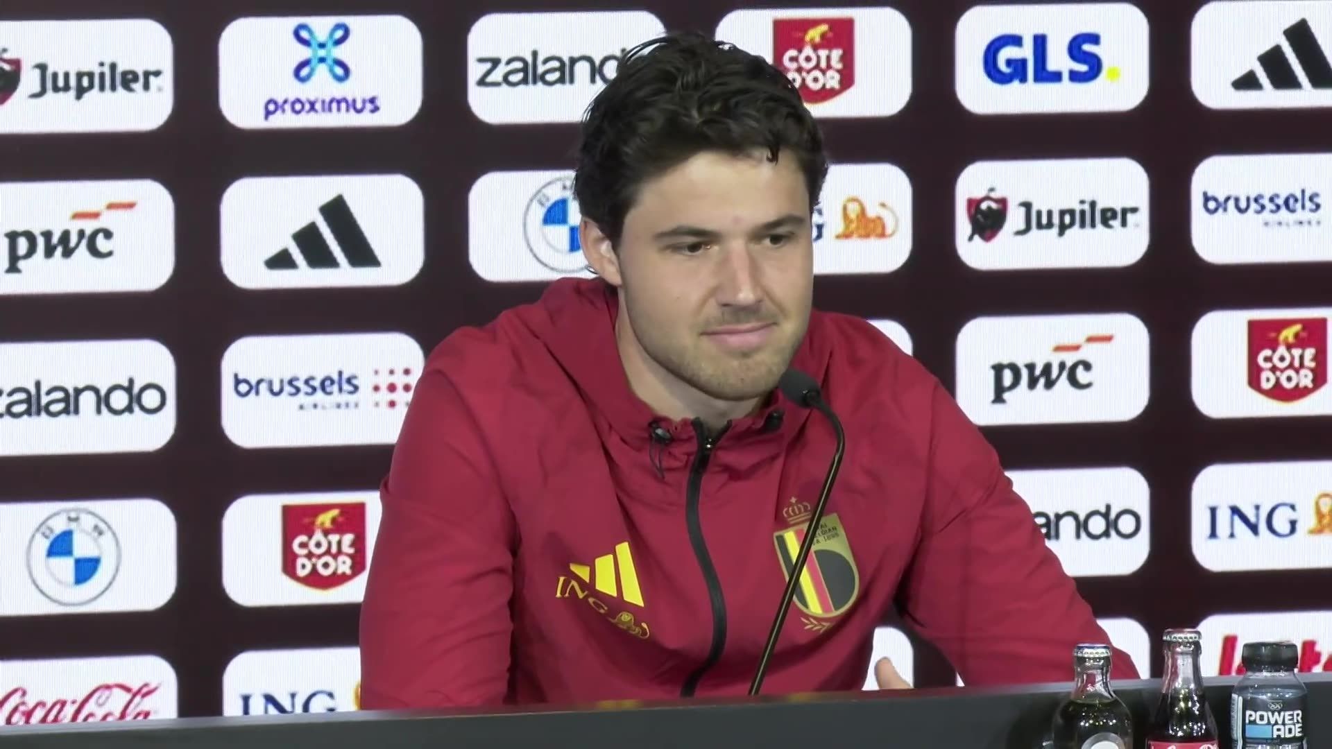 Senne Lammens répond à la controverse Thibaut Courtois : 
