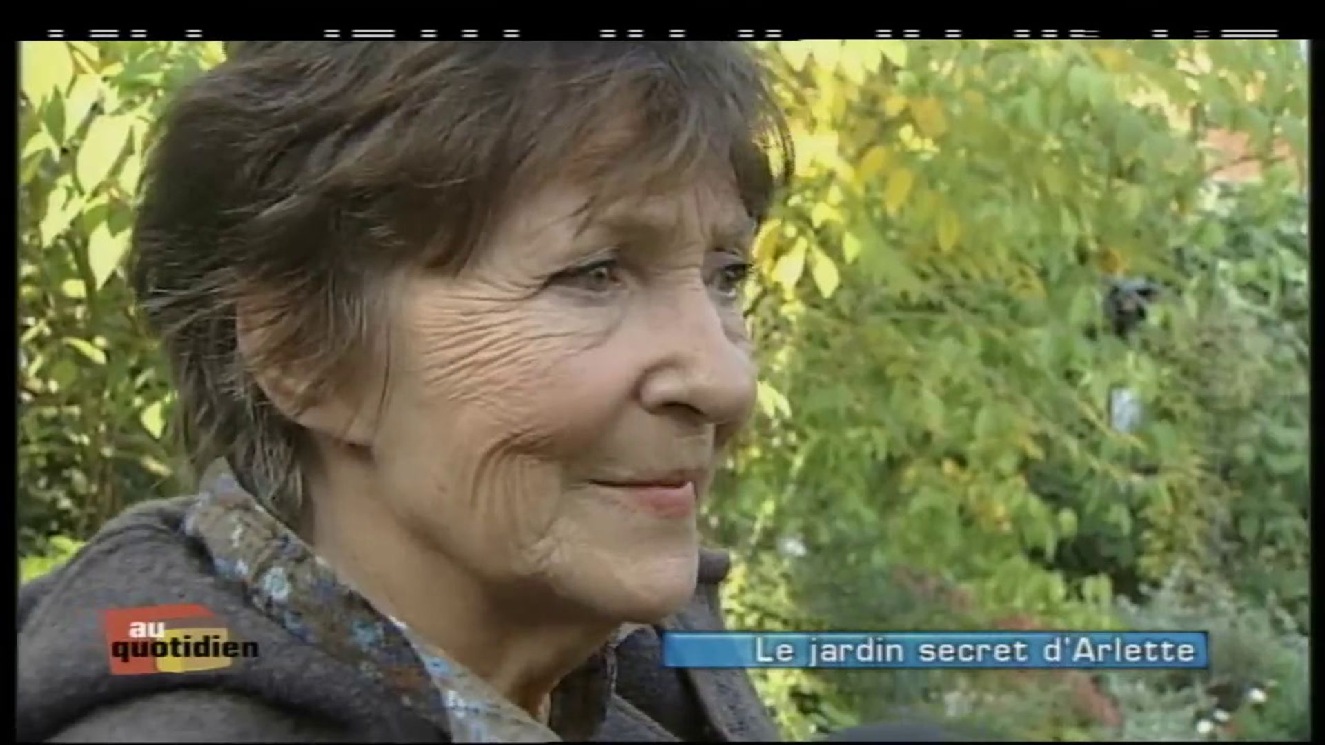 Arlette Vincent, animatrice RTBF de l’émission 'Le Jardin ...