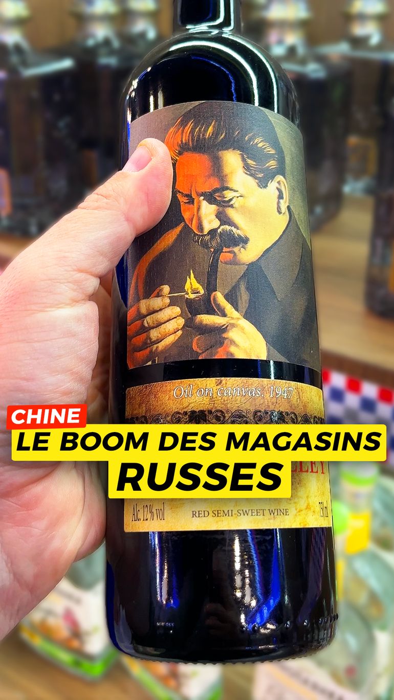 Chine, le boom des magasins russes