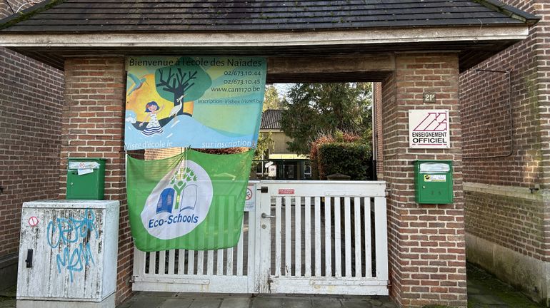 Fermeture de l'école des Naïades à Watermael-Boitsfort