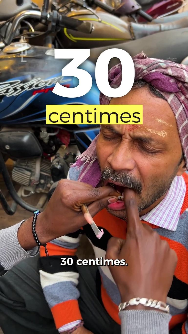 Inde, les dentistes de rue