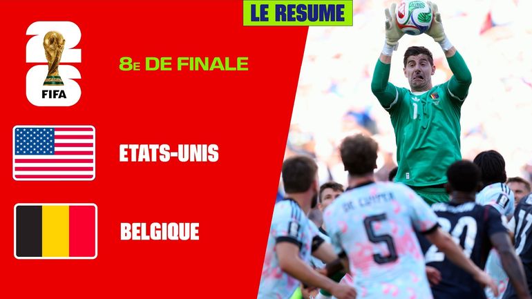 8e de Finale : Etats-Unis - Belgique