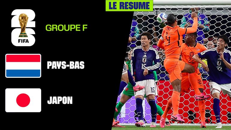 Groupe F : Pays-Bas - Japon